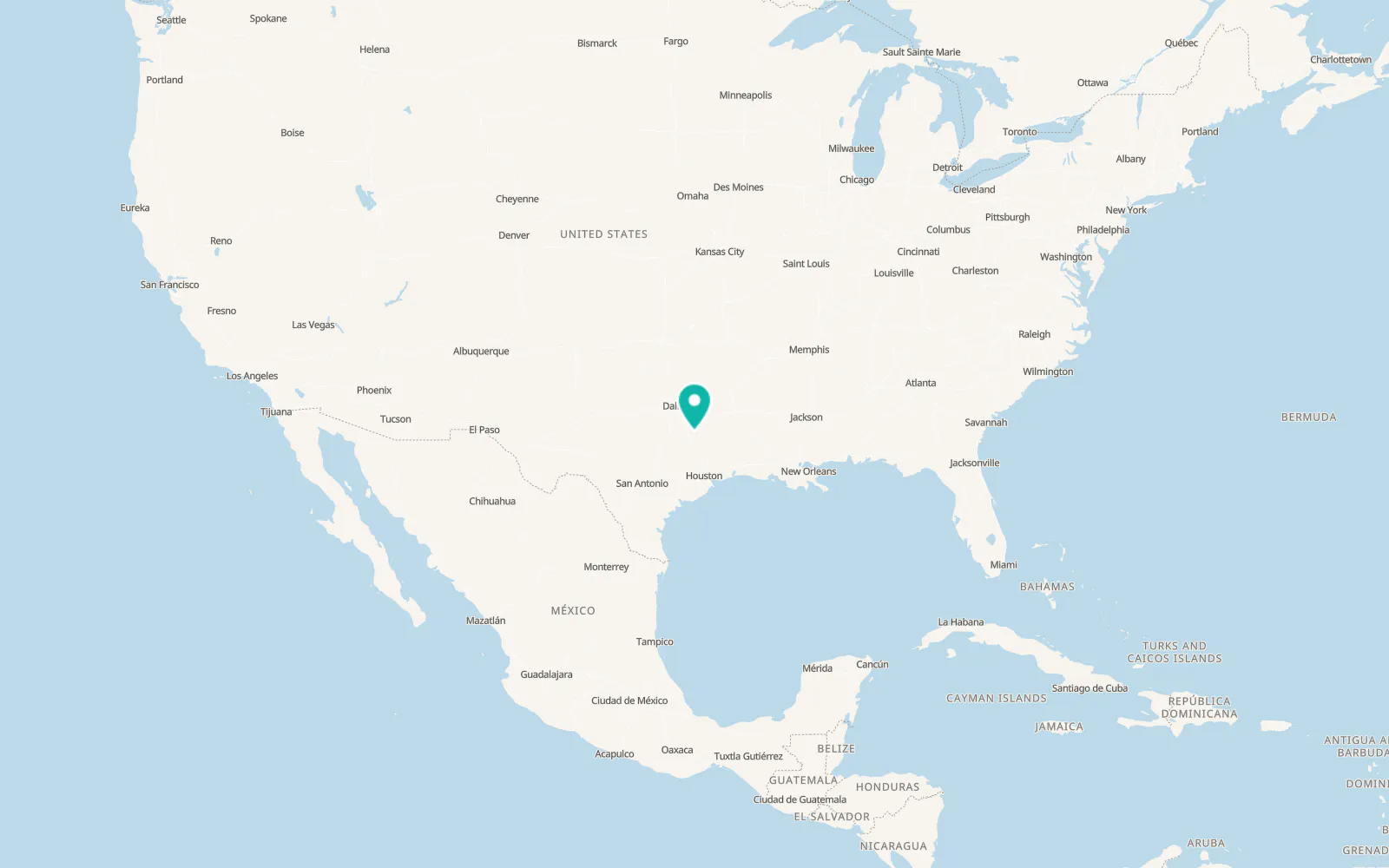 Map of Oakwood