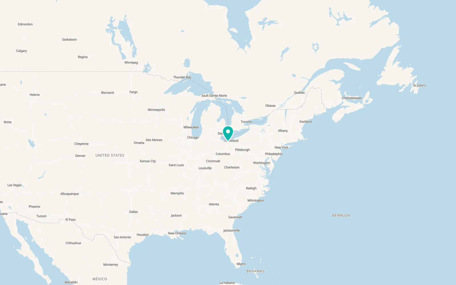 Map of Oberlin