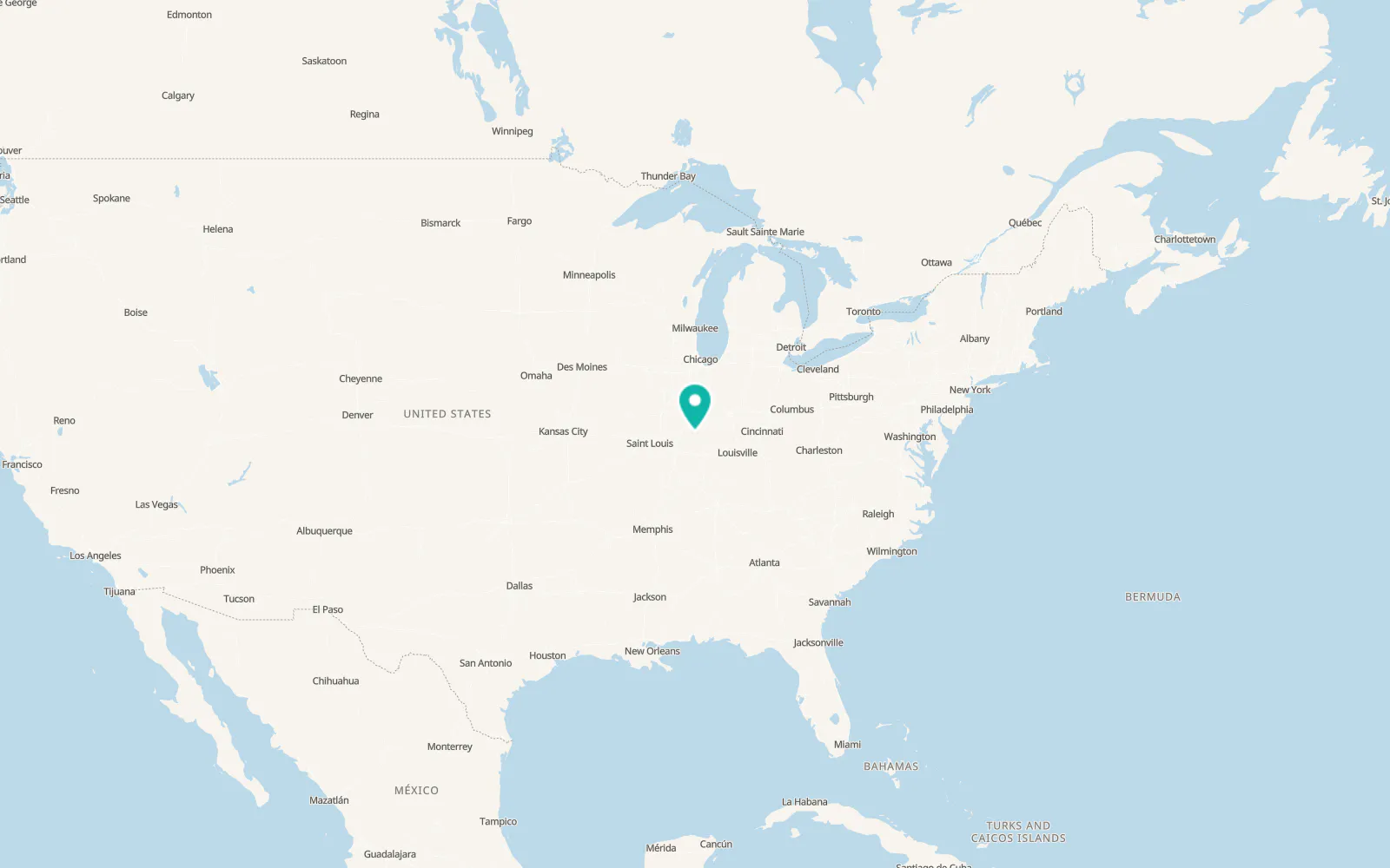 Map of Oblong