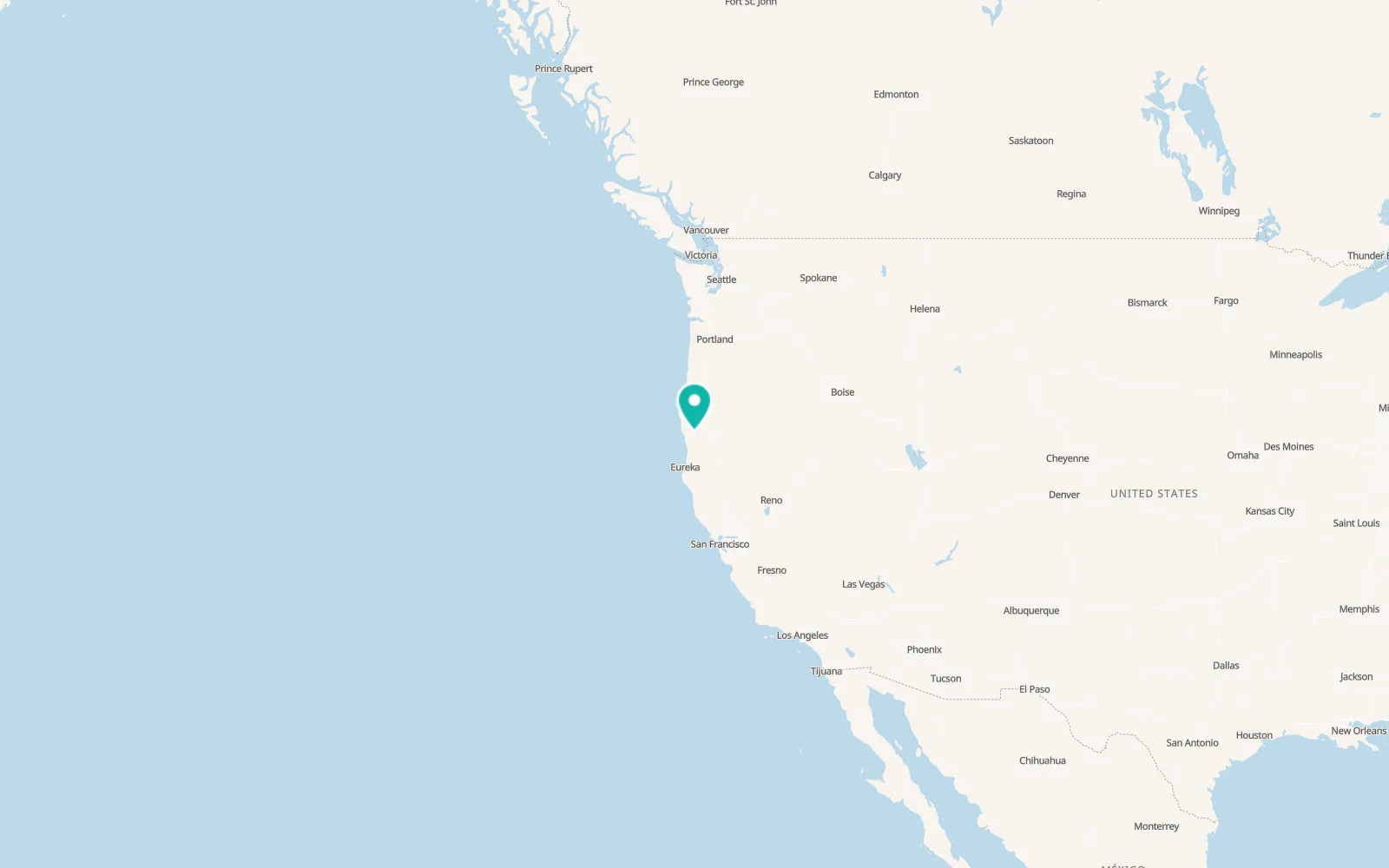 Map of O'Brien