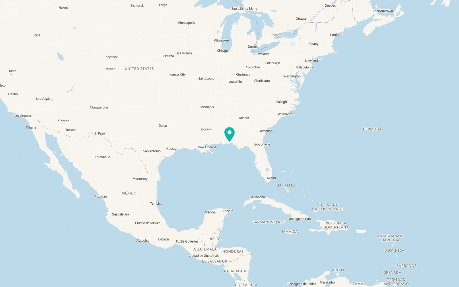 Map of Ocean City