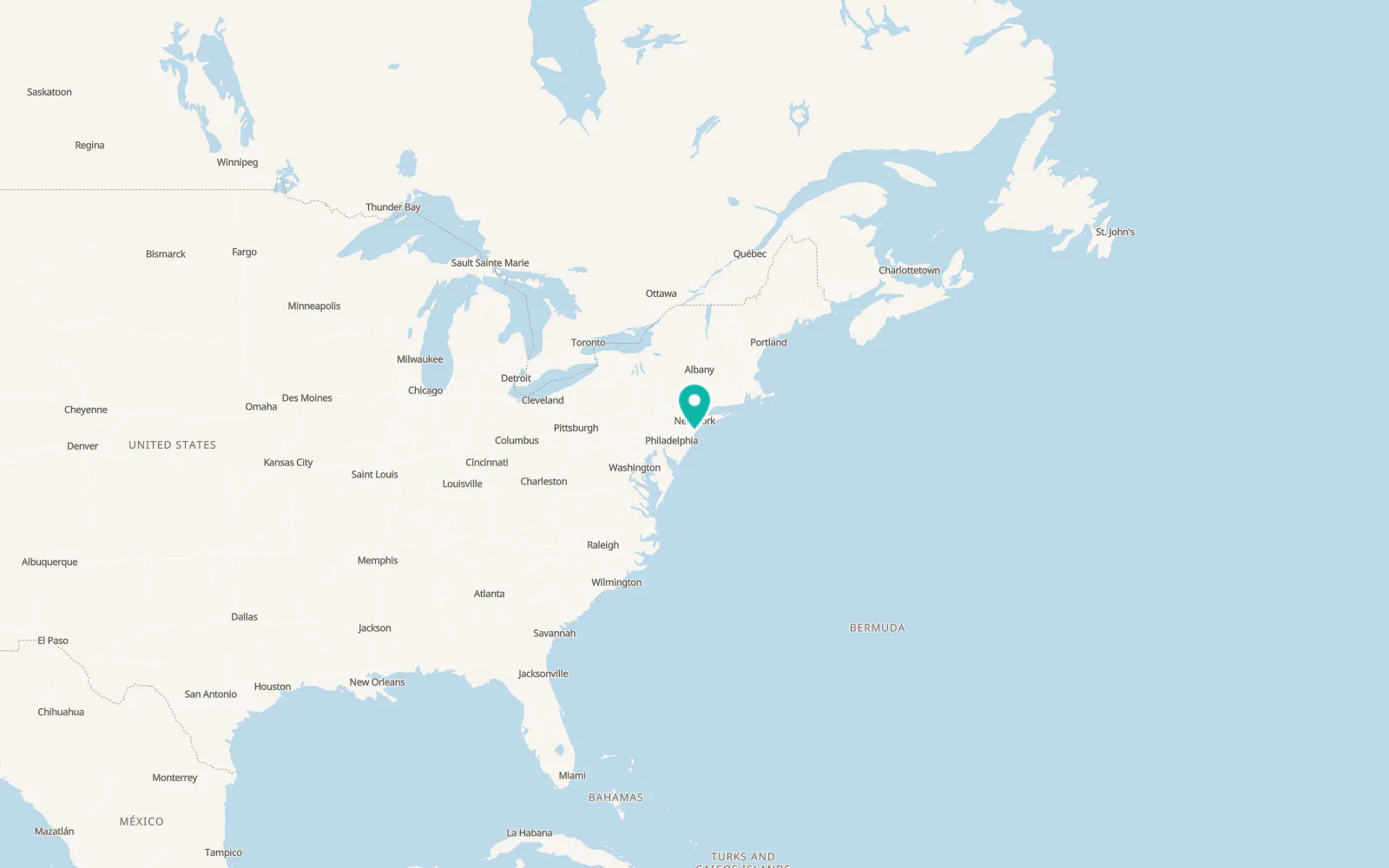 Map of Ocean Grove