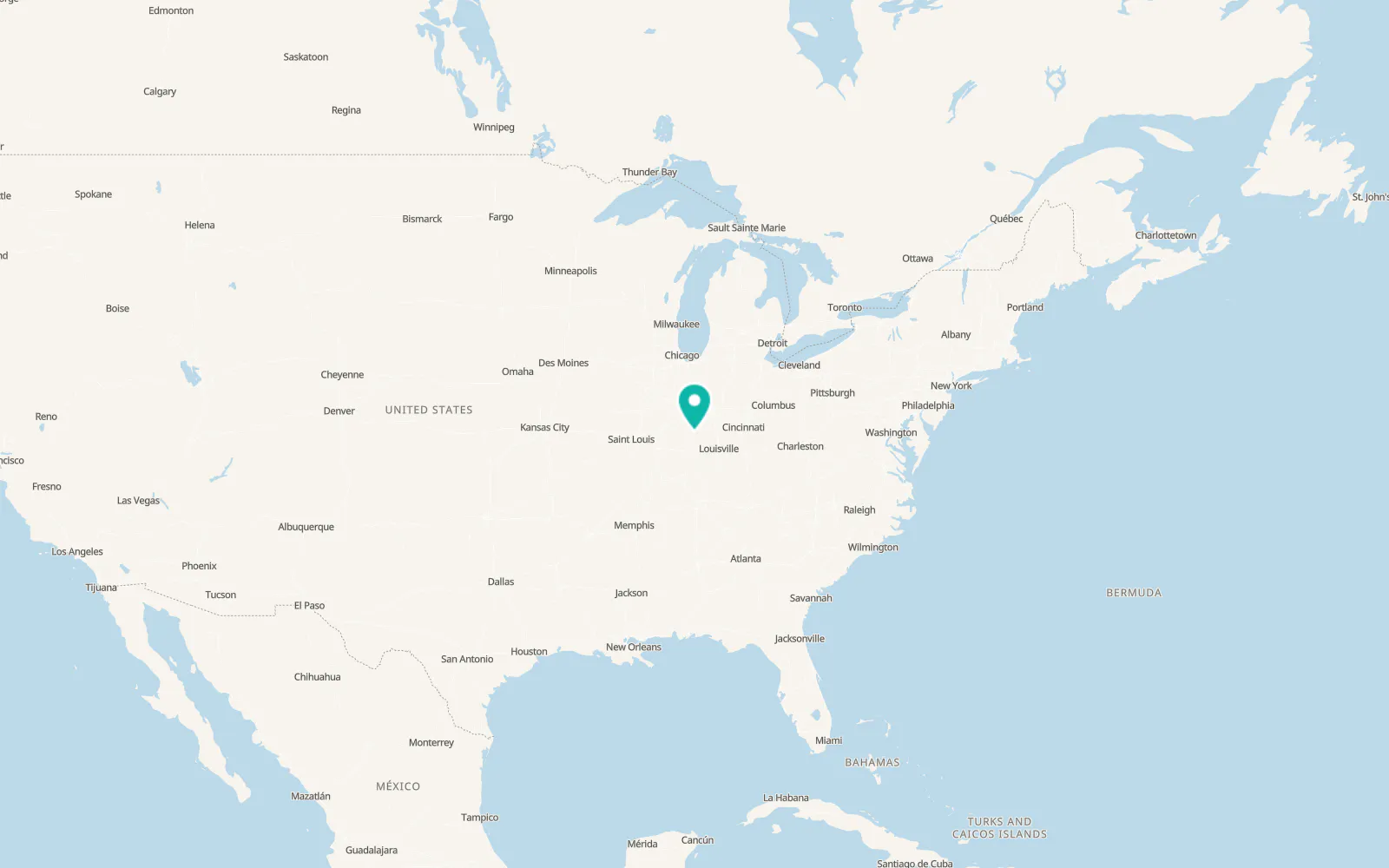 Map of Odon