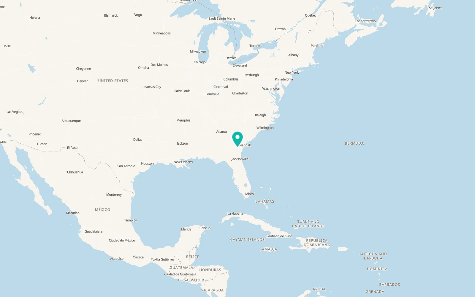 Map of Odum
