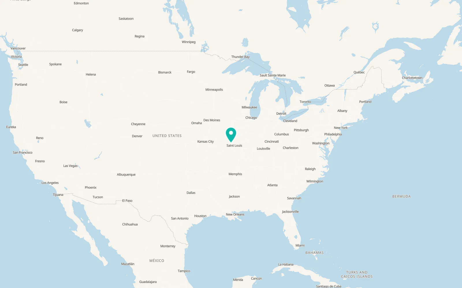 Map of O'Fallon