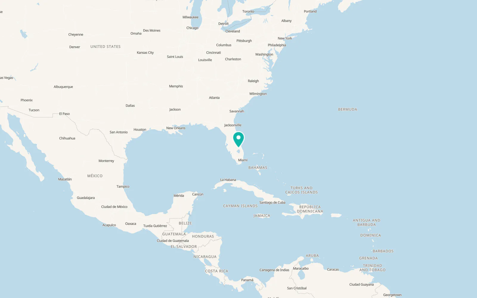 Map of Okeechobee