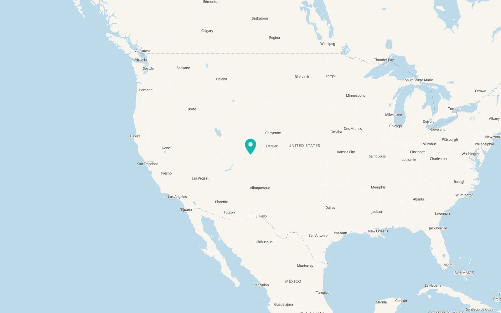 Map of Olathe