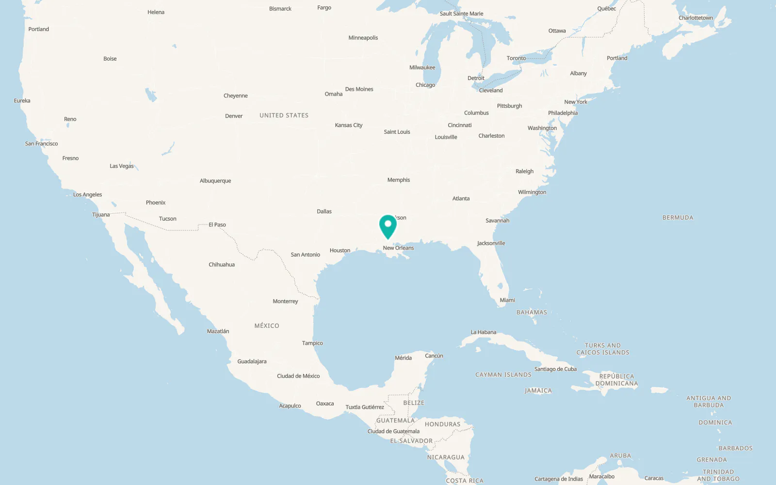 Map of Old Jefferson