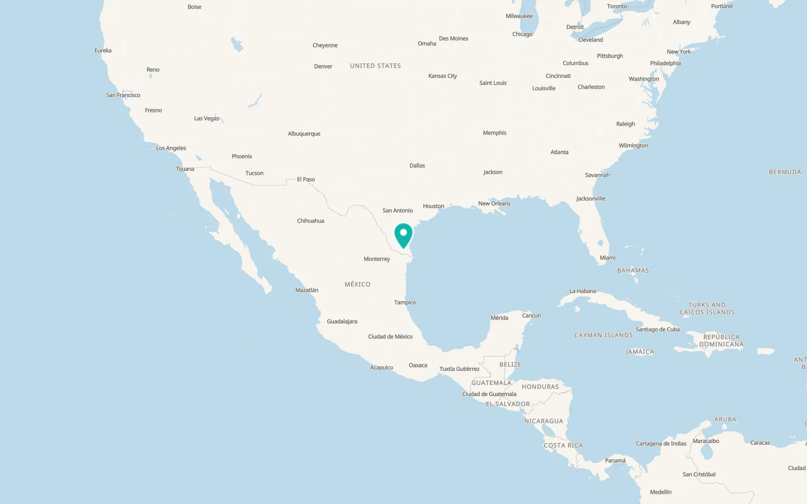 Map of Olivarez