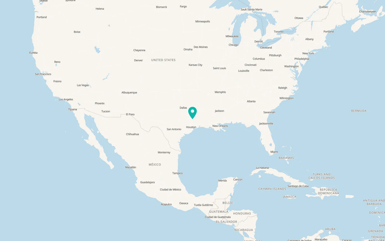 Map of Onalaska