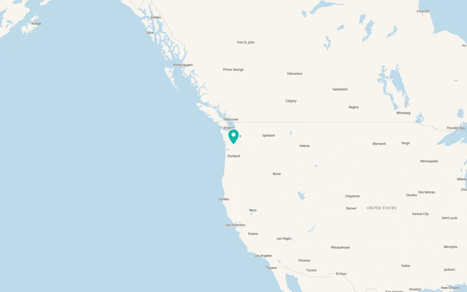Map of Onalaska