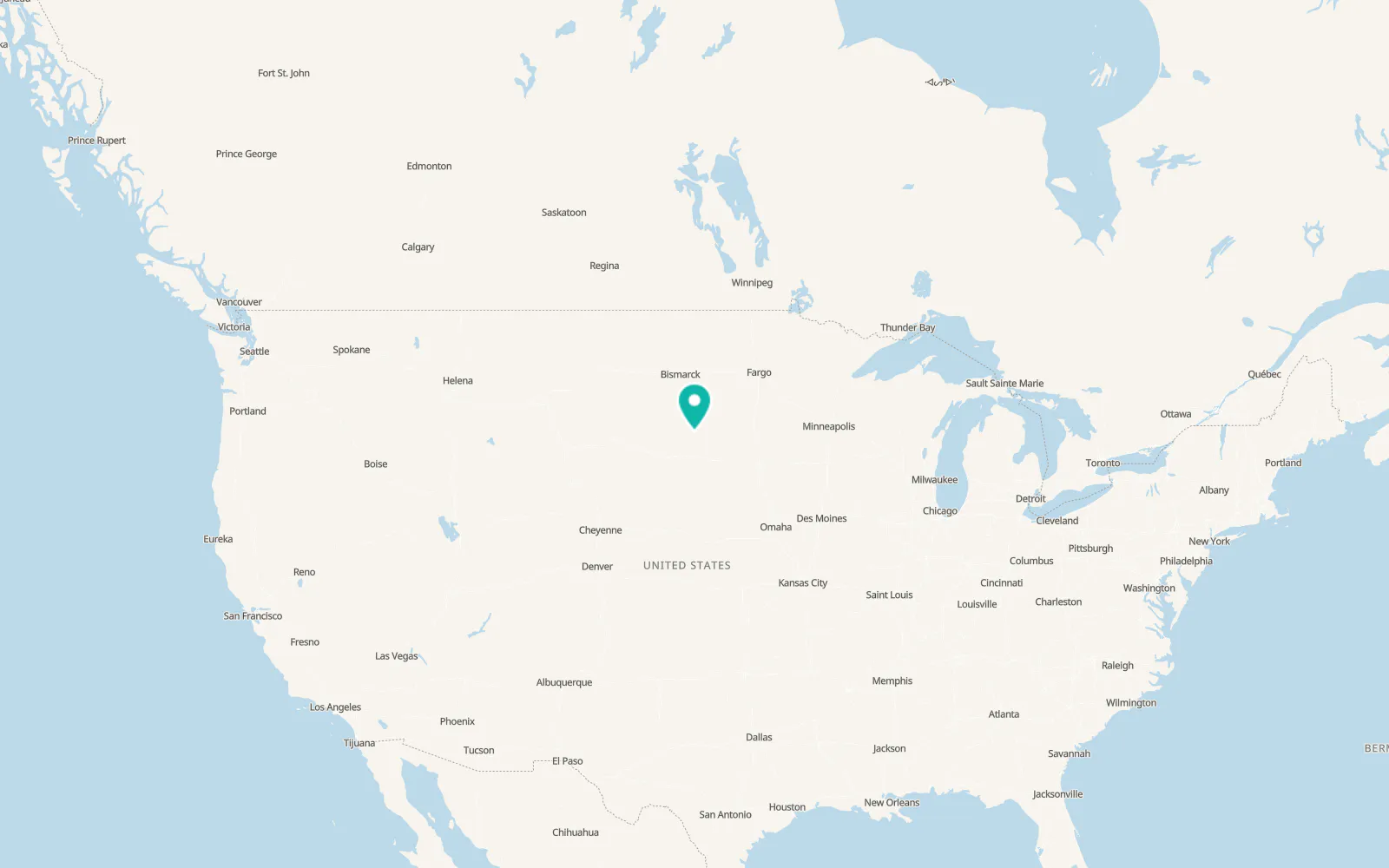Map of Onida