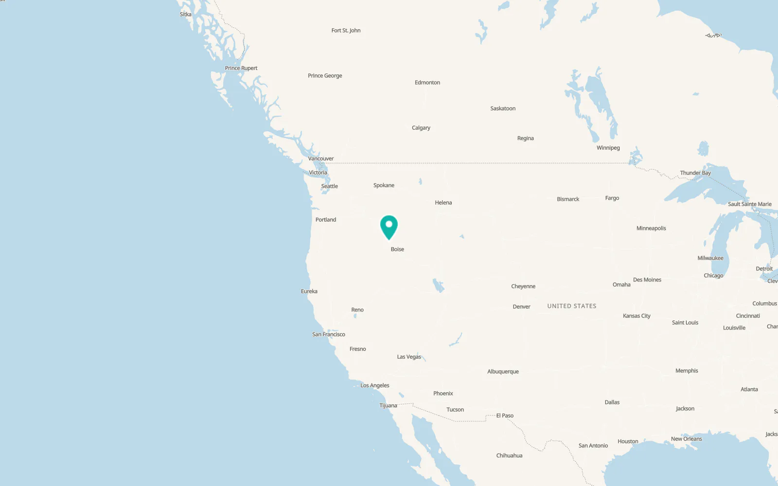 Map of Ontario