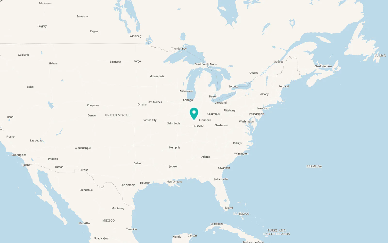 Map of Oolitic