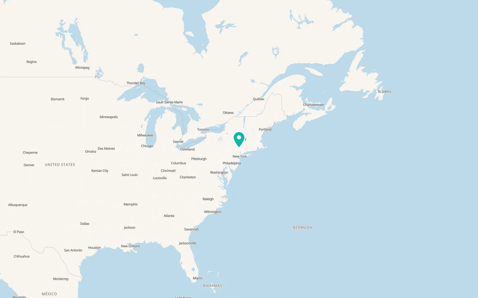 Map of Orange Lake