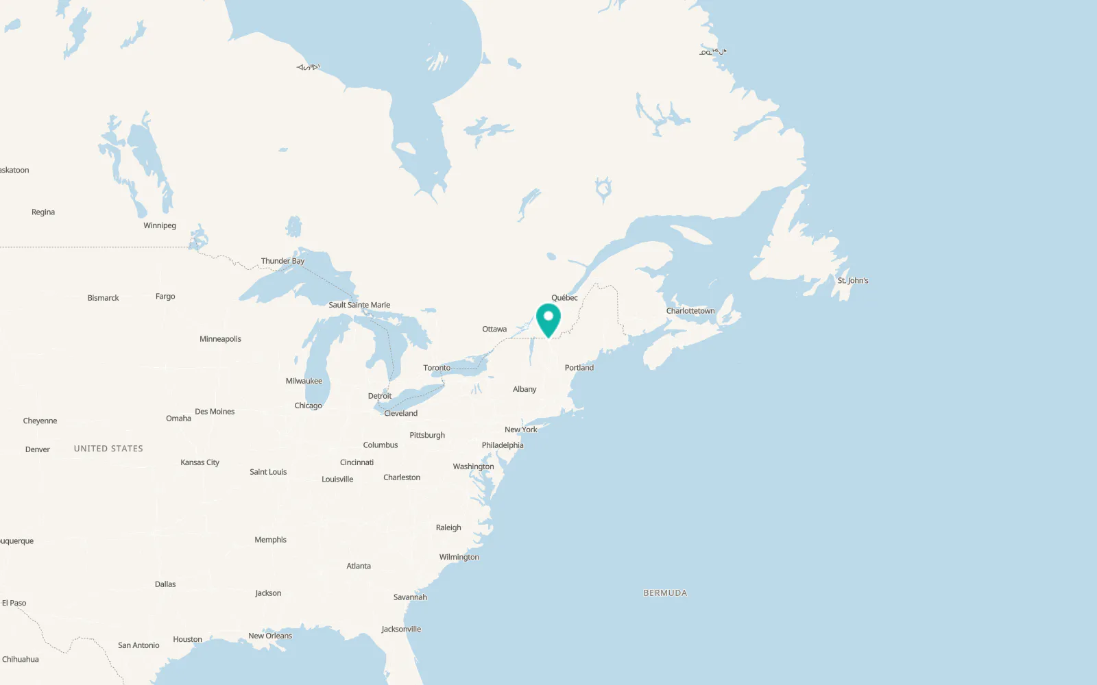 Map of Orleans
