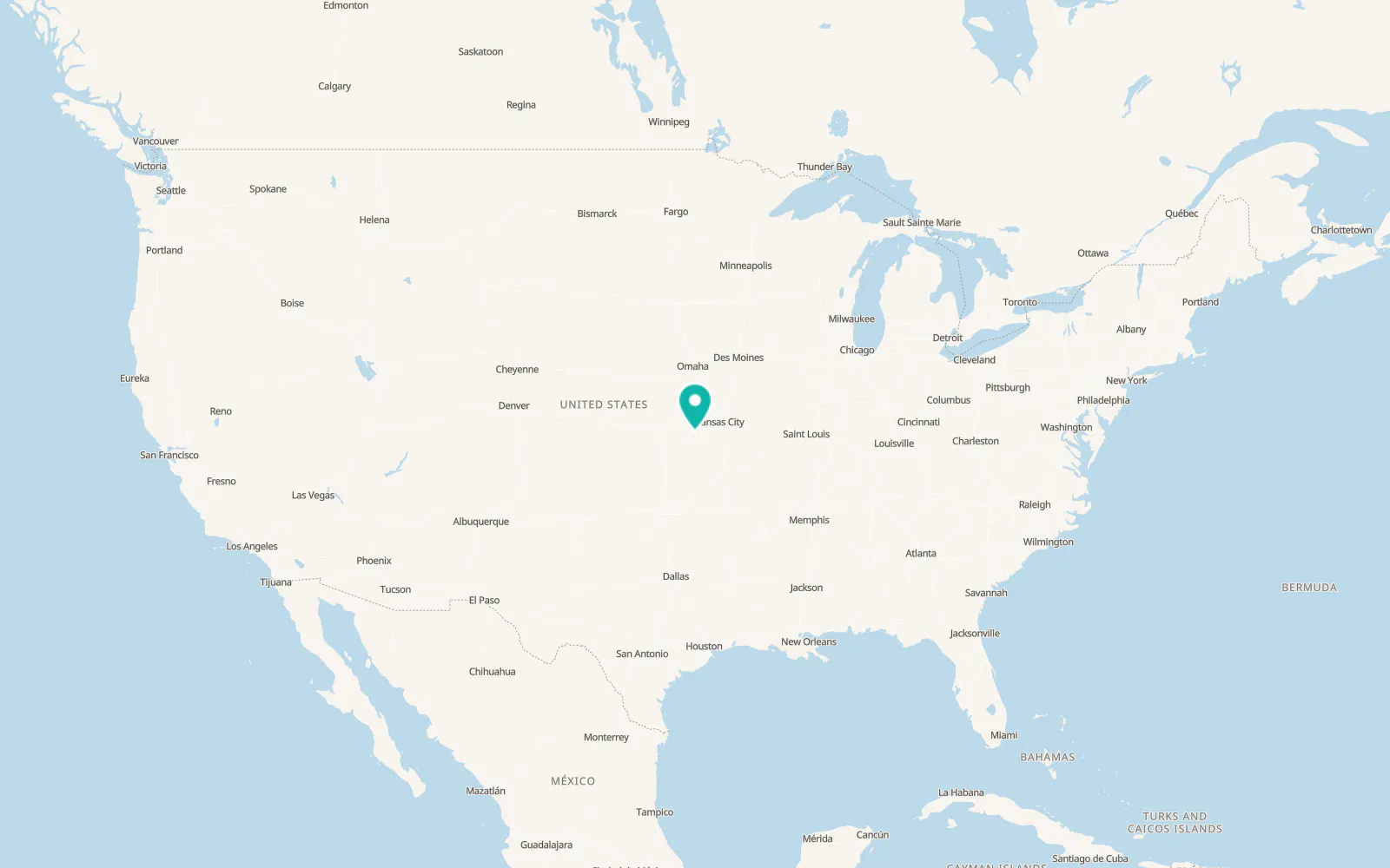Map of Osage City
