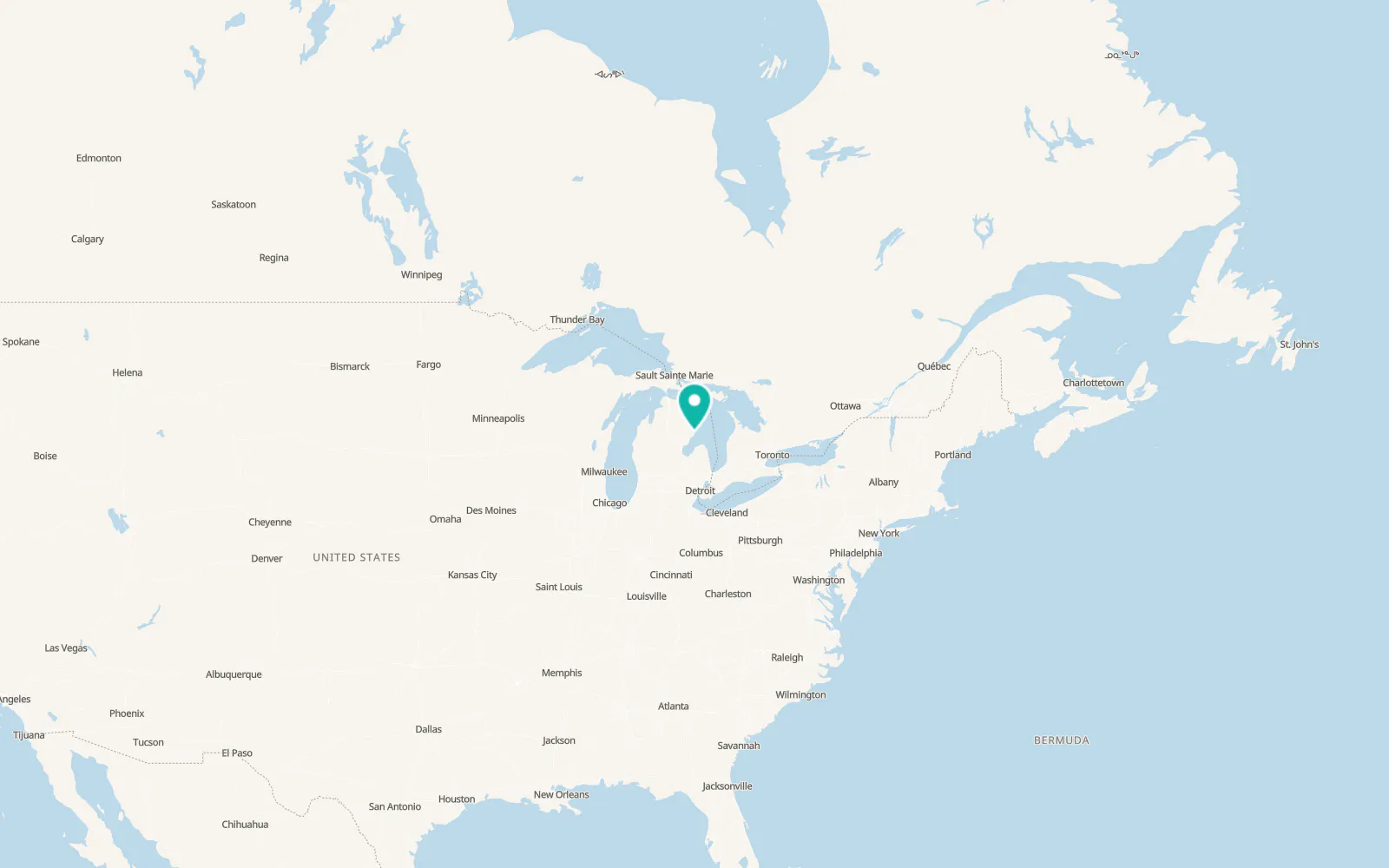 Map of Oscoda