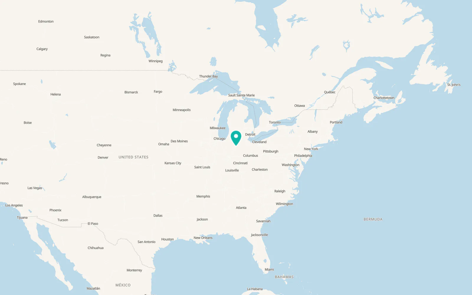Map of Ossian