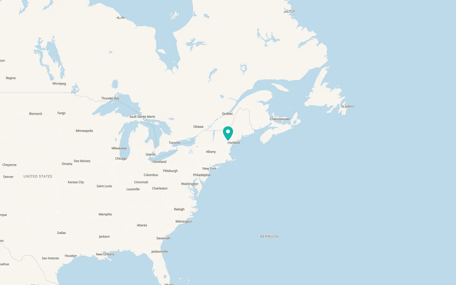 Map of Ossipee