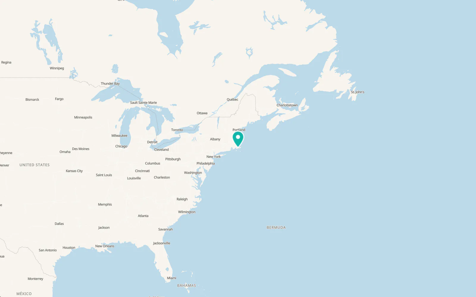 Map of Osterville