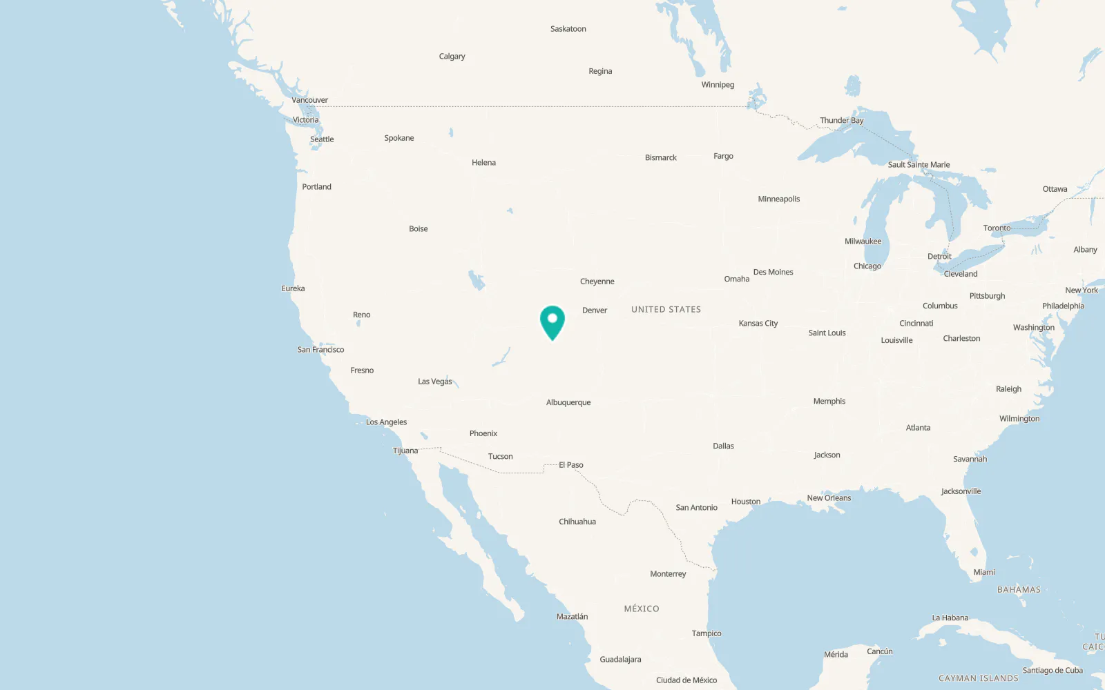 Map of Ouray