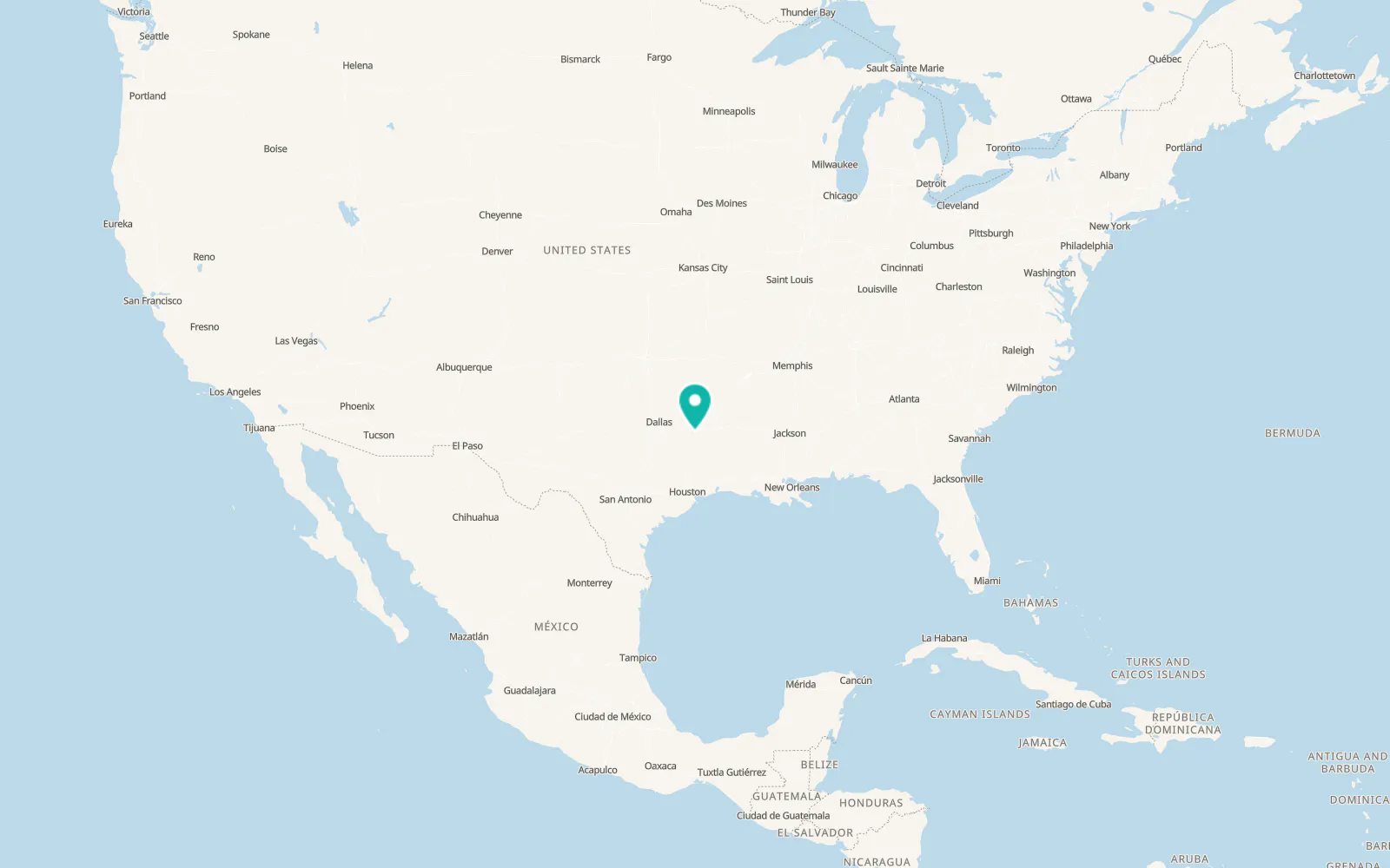 Map of Overton