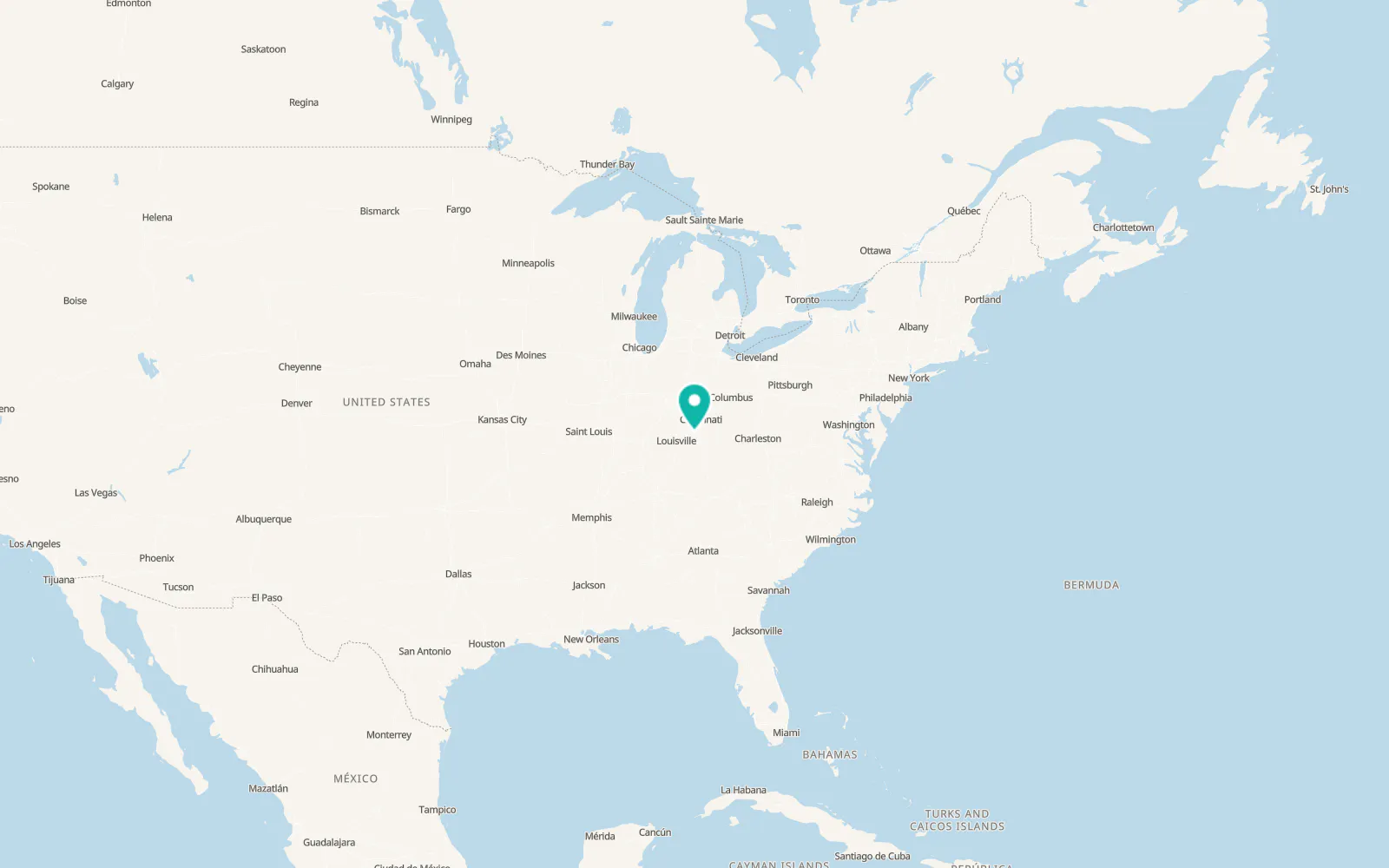 Map of Owenton