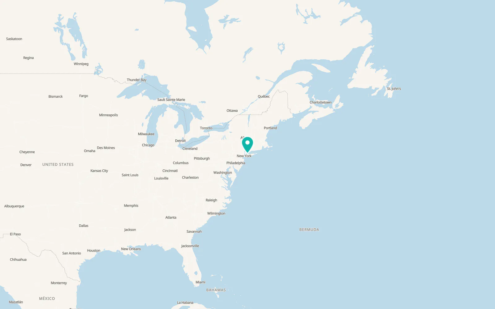 Map of Oyster Bay Cove