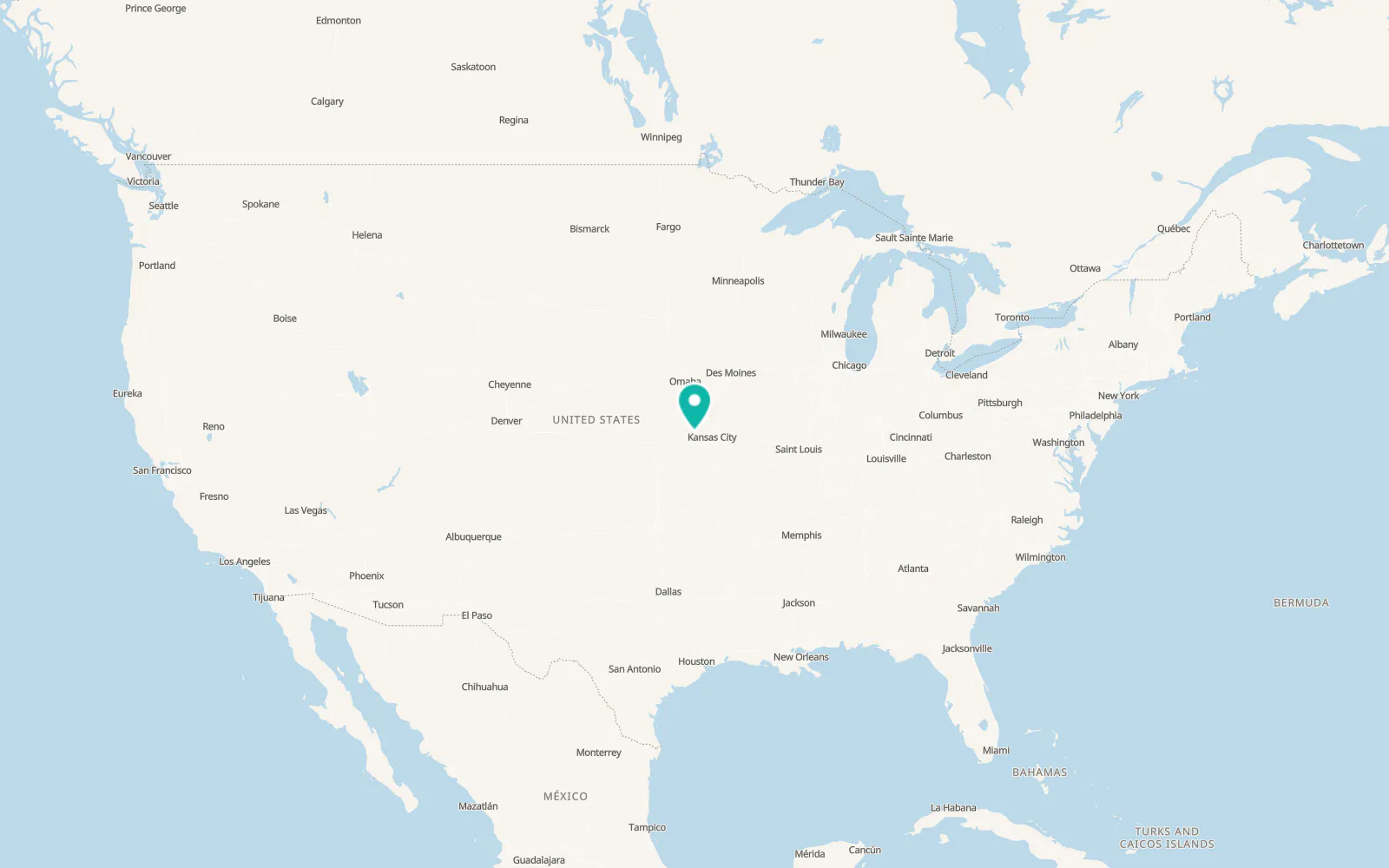 Map of Ozawkie