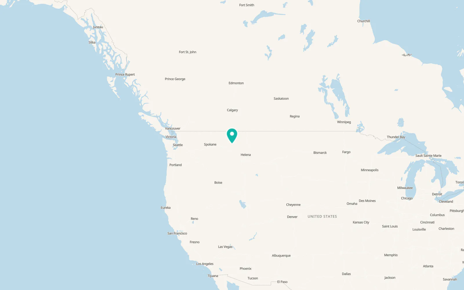 Map of Pablo