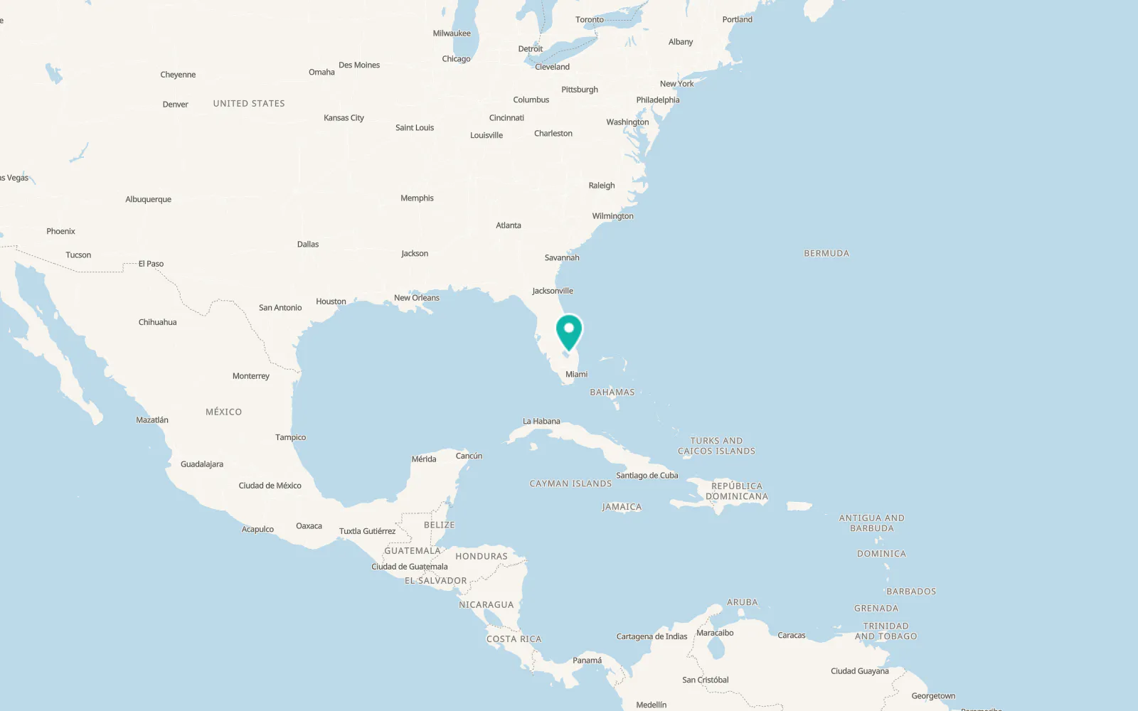 Map of Pahokee