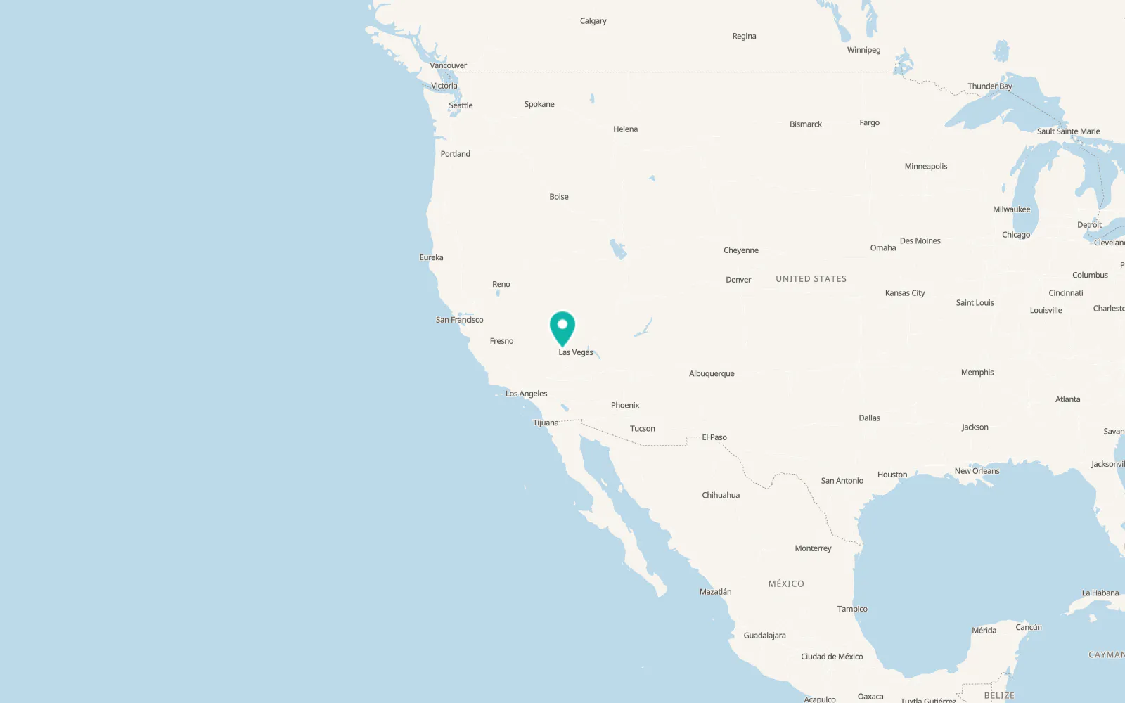Map of Pahrump