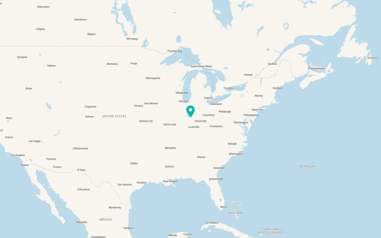 Map of Painted Hills
