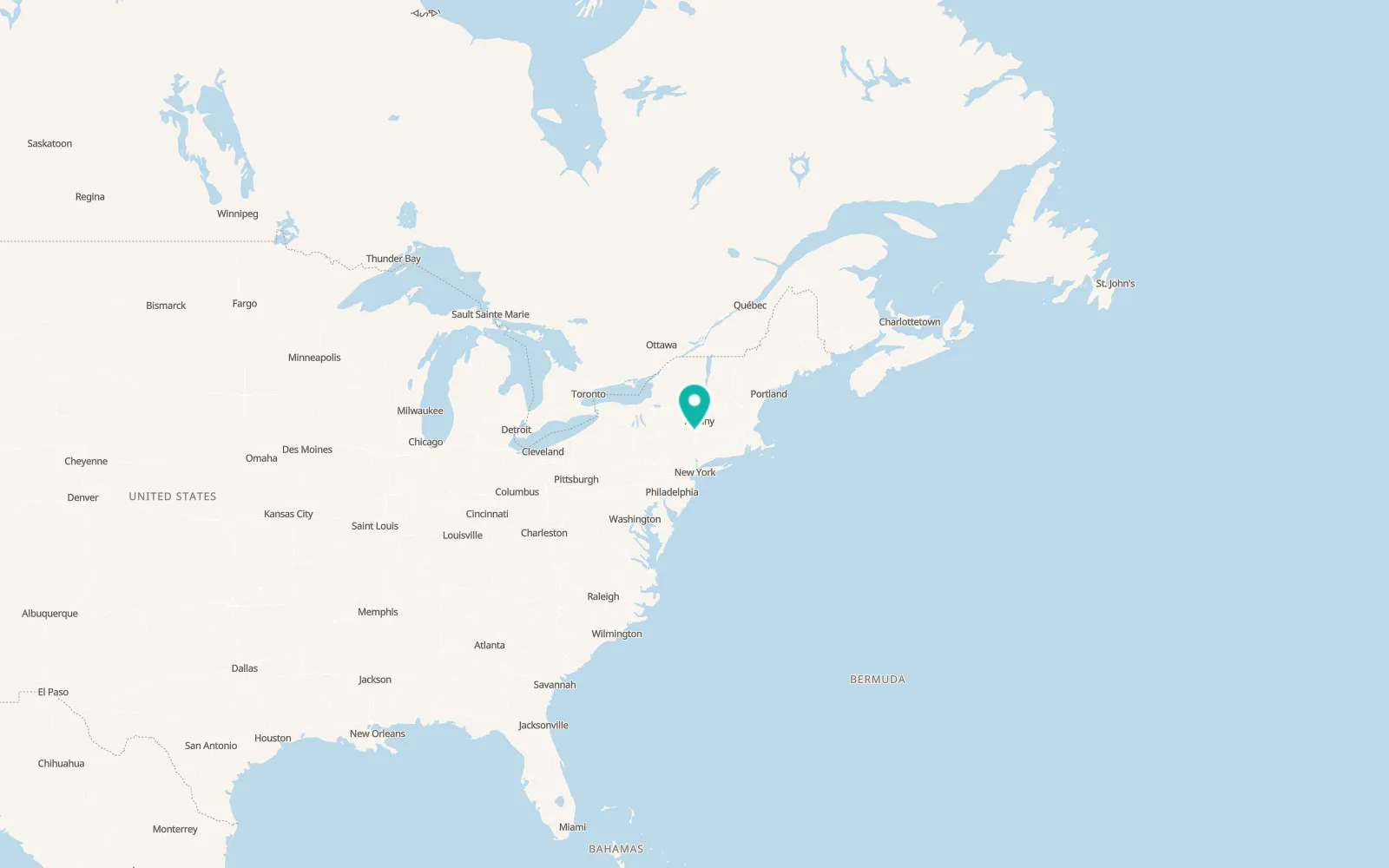 Map of Palenville