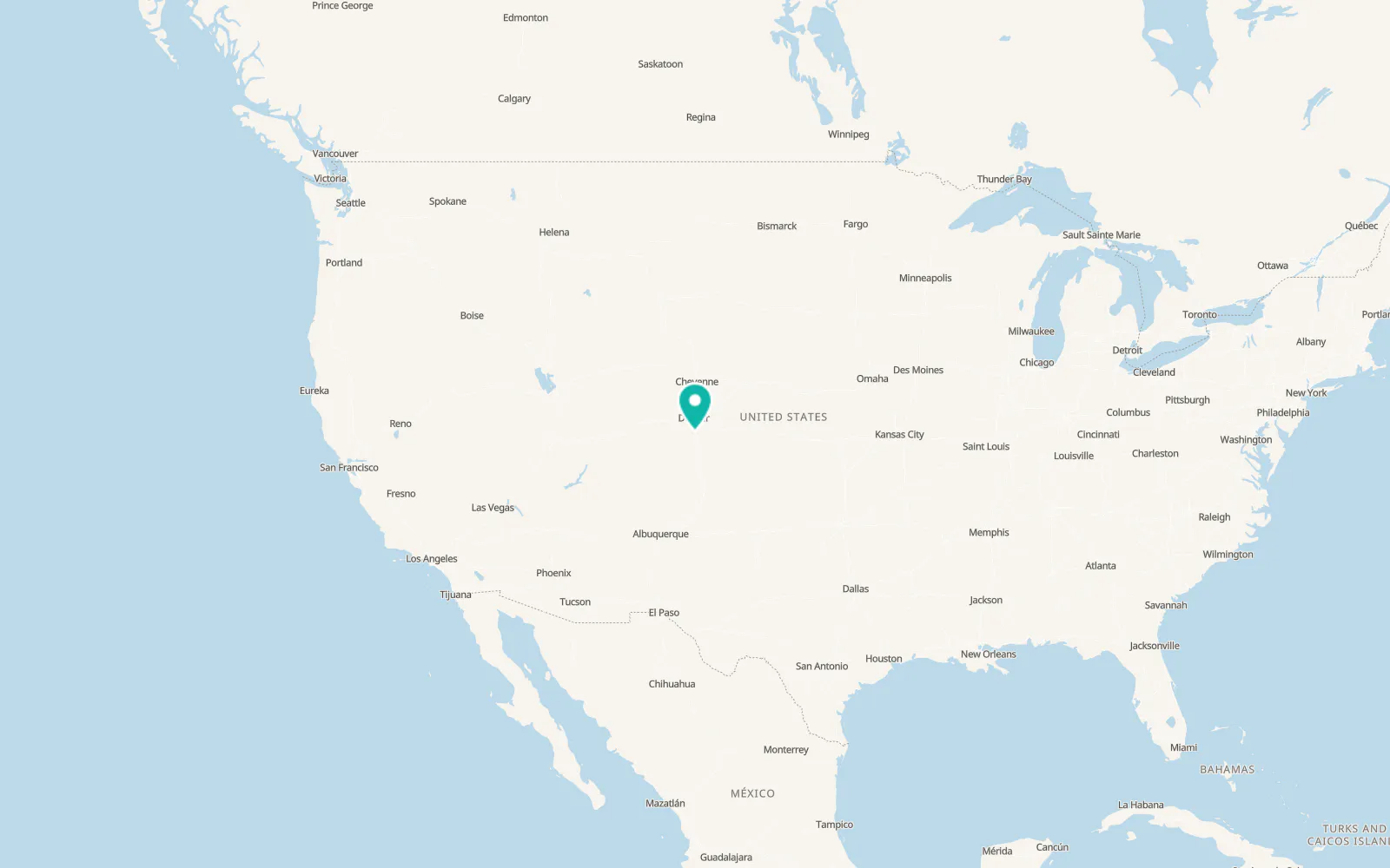 Map of Palmer Lake