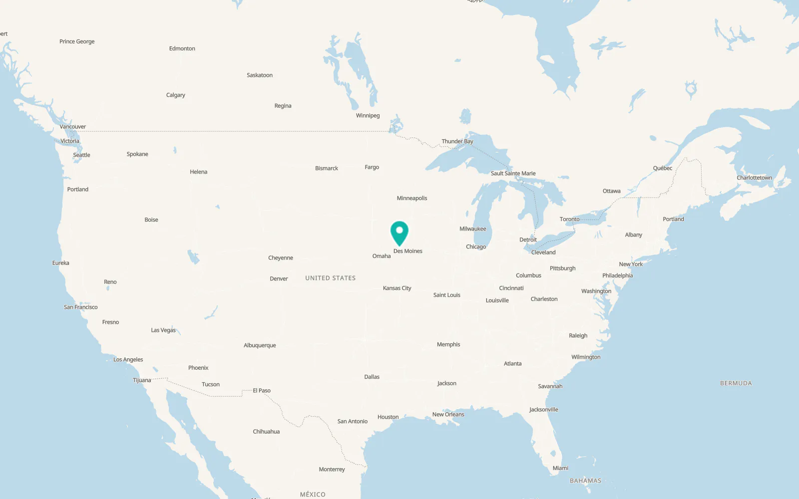 Map of Panora