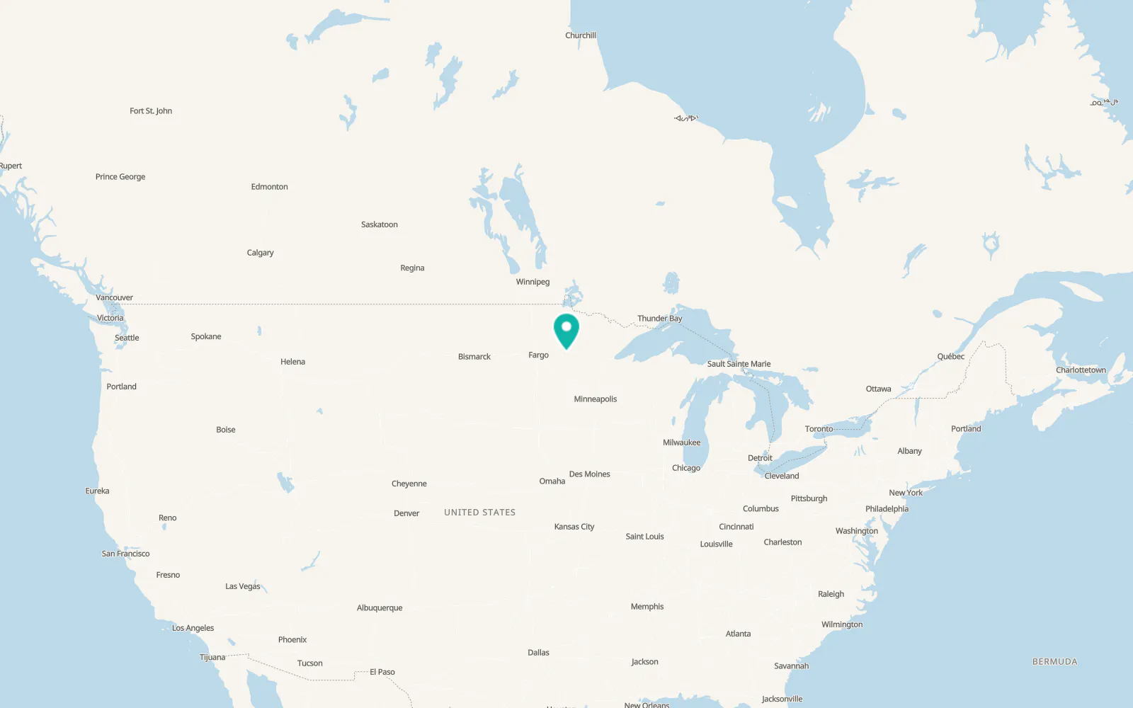 Map of Park Rapids