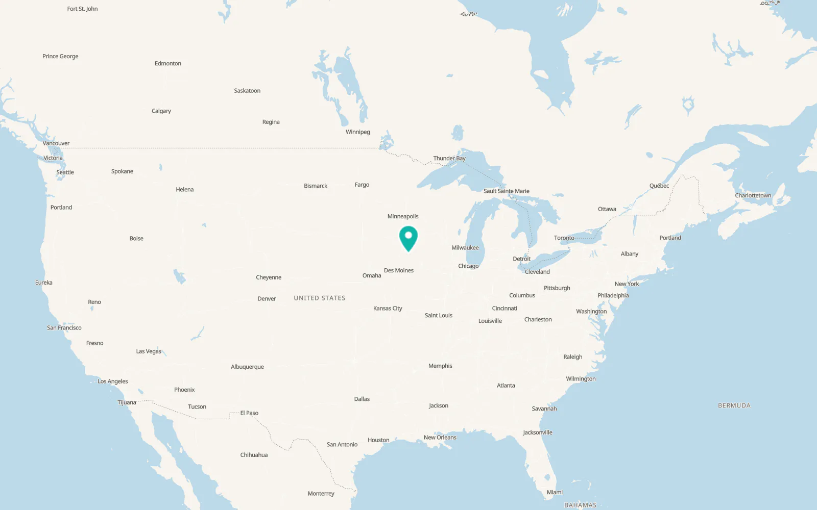 Map of Parkersburg