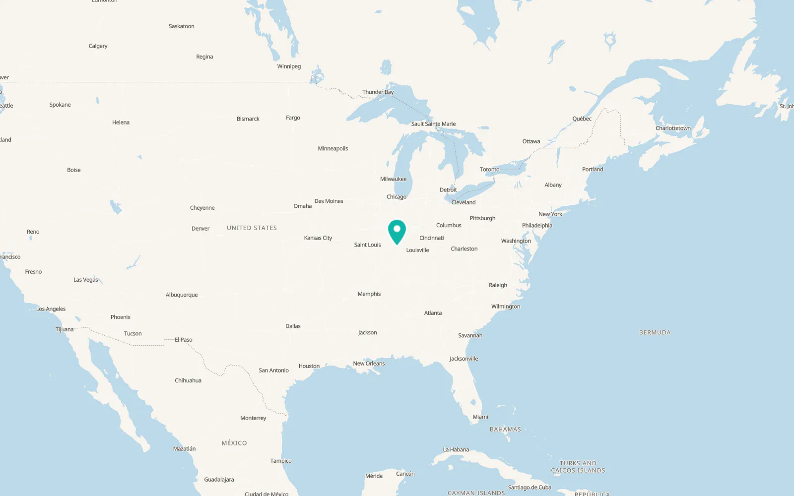 Map of Patoka