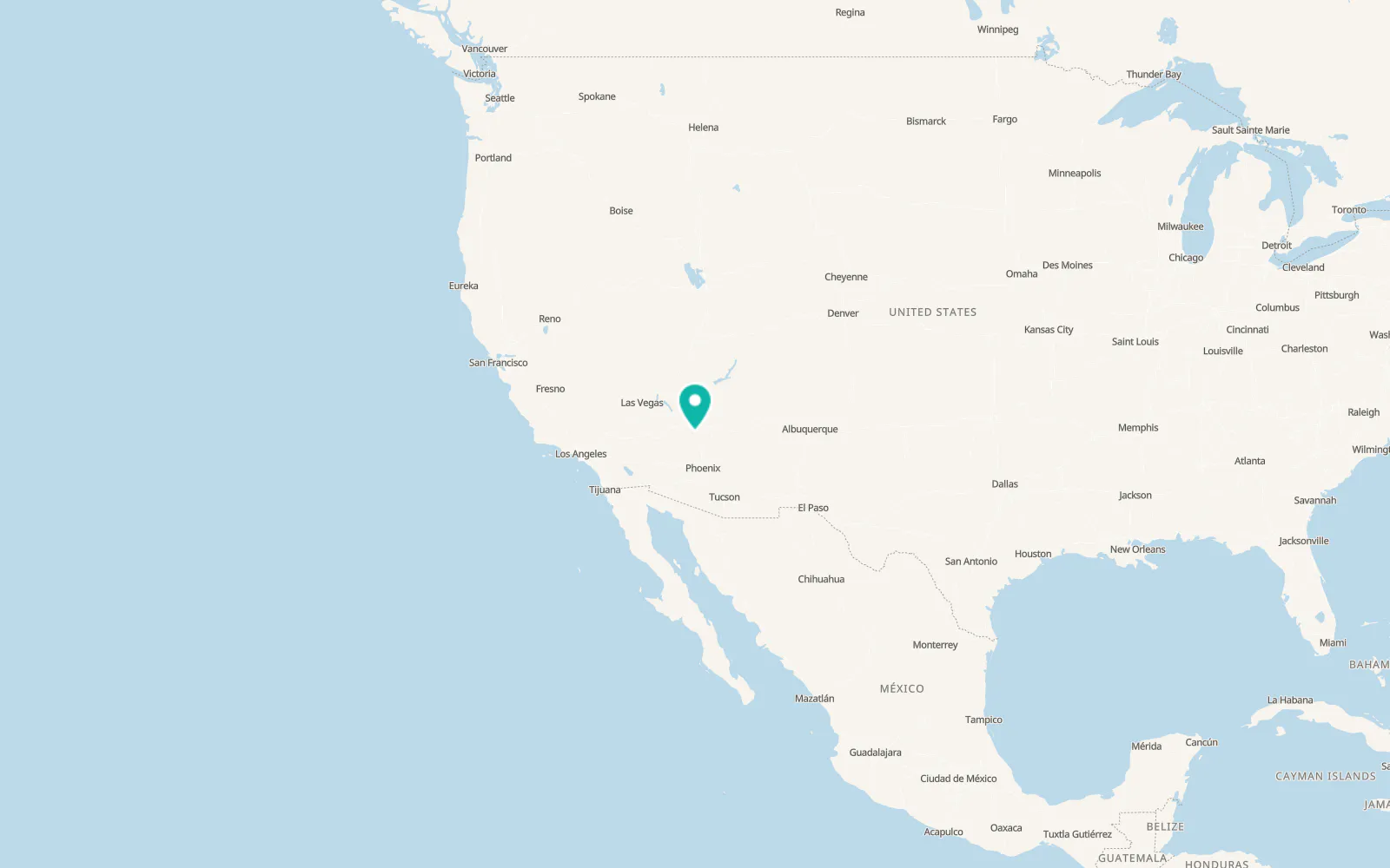 Map of Paulden
