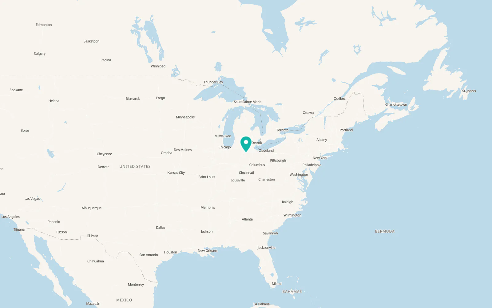 Map of Paulding