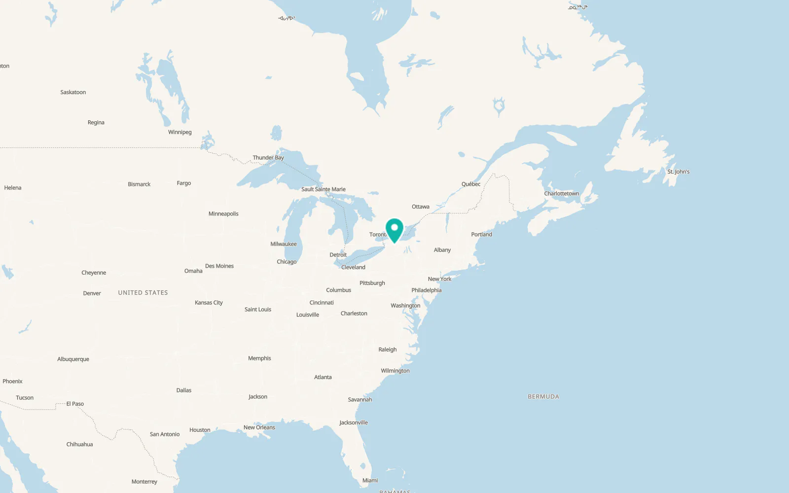 Map of Pavilion