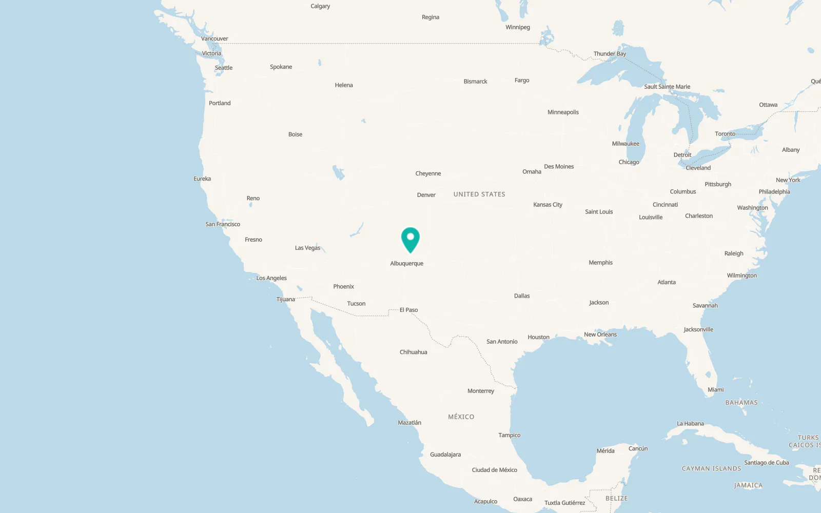 Map of Peña Blanca