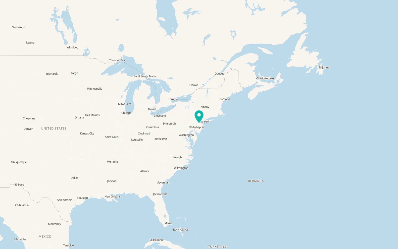 Map of Pennington