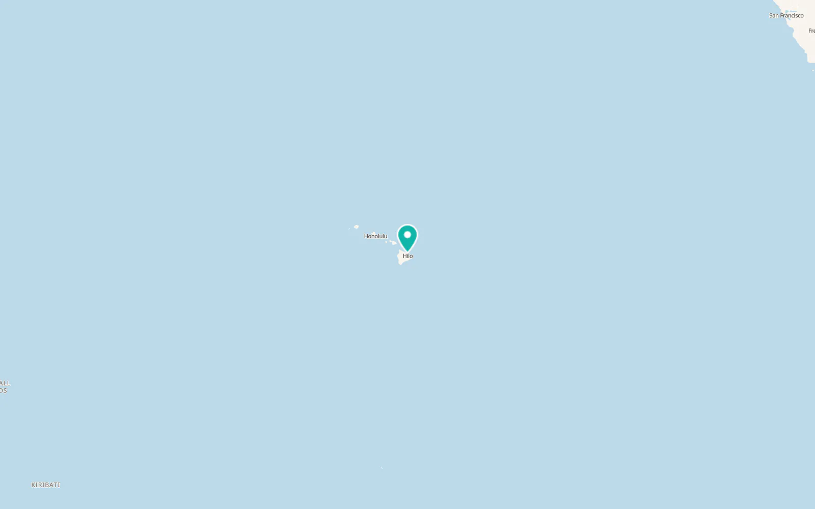 Map of Pepeekeo