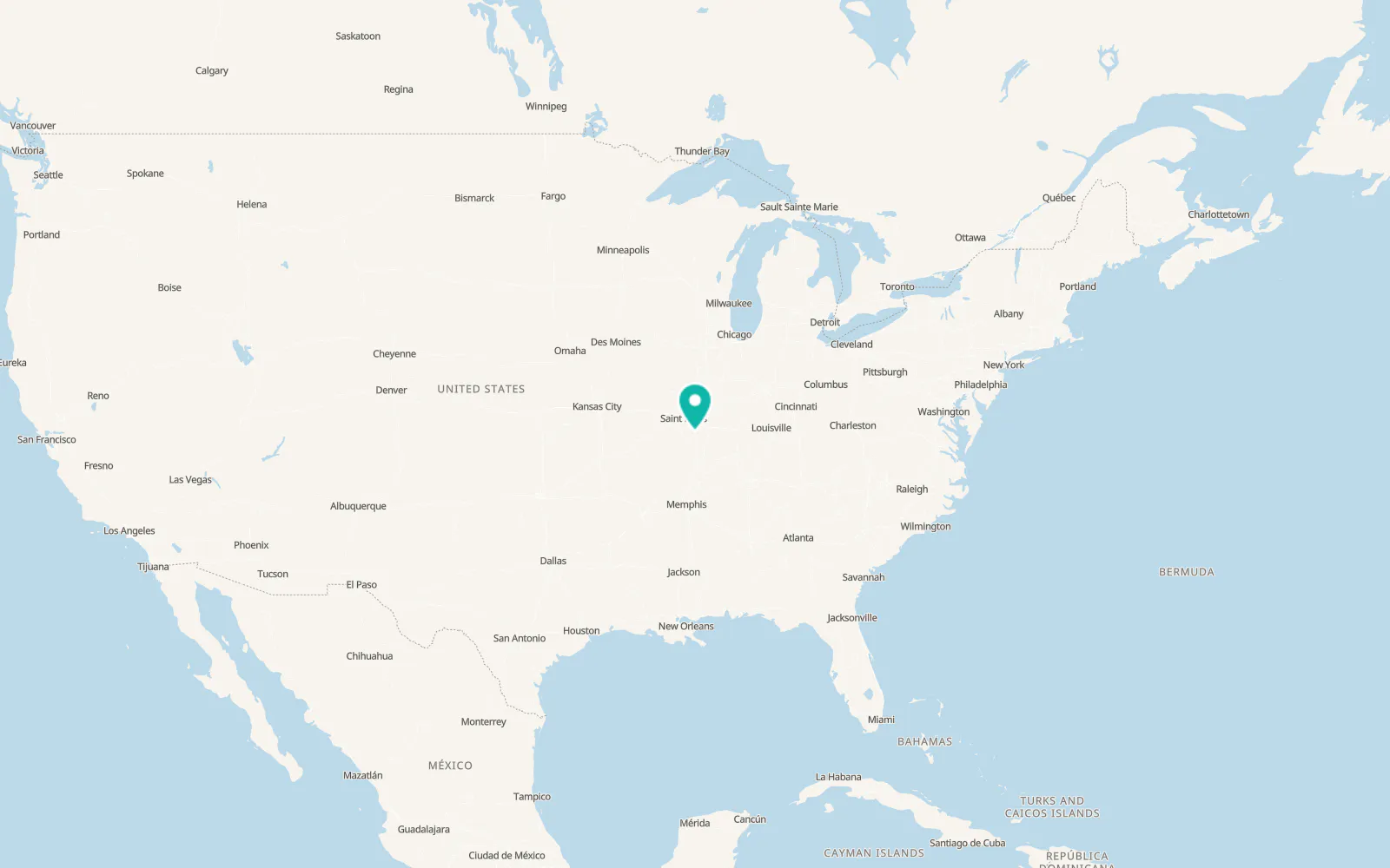 Map of Percy