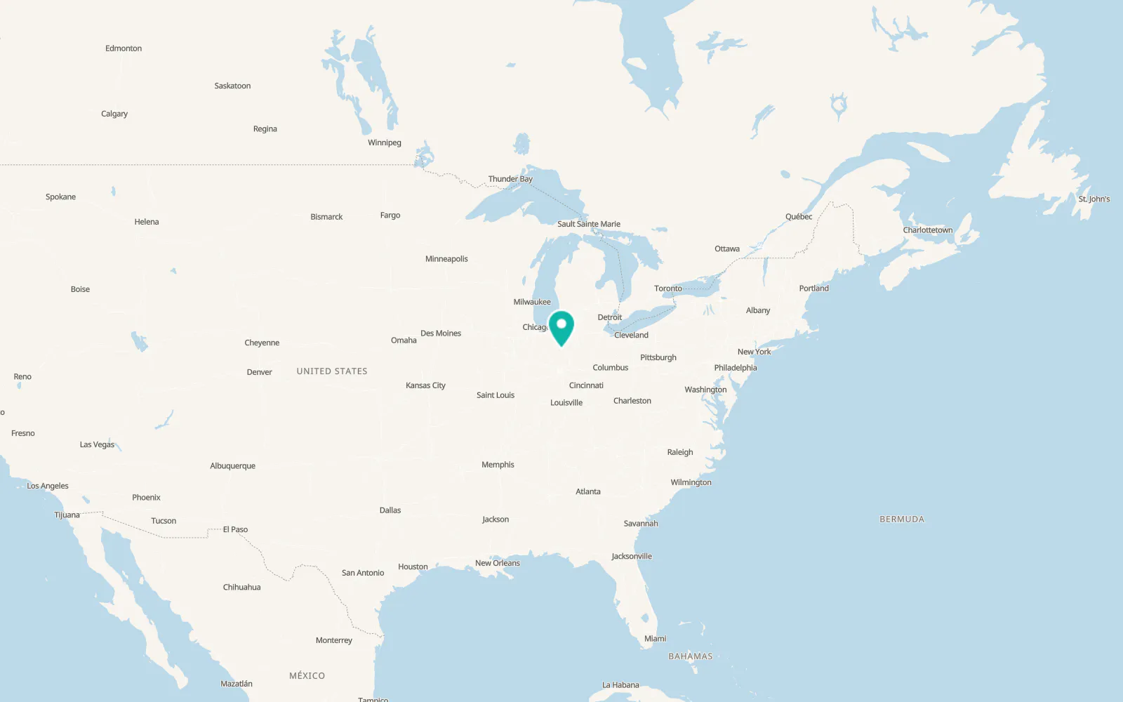 Map of Peru