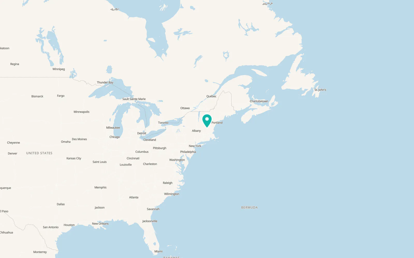 Map of Peterborough