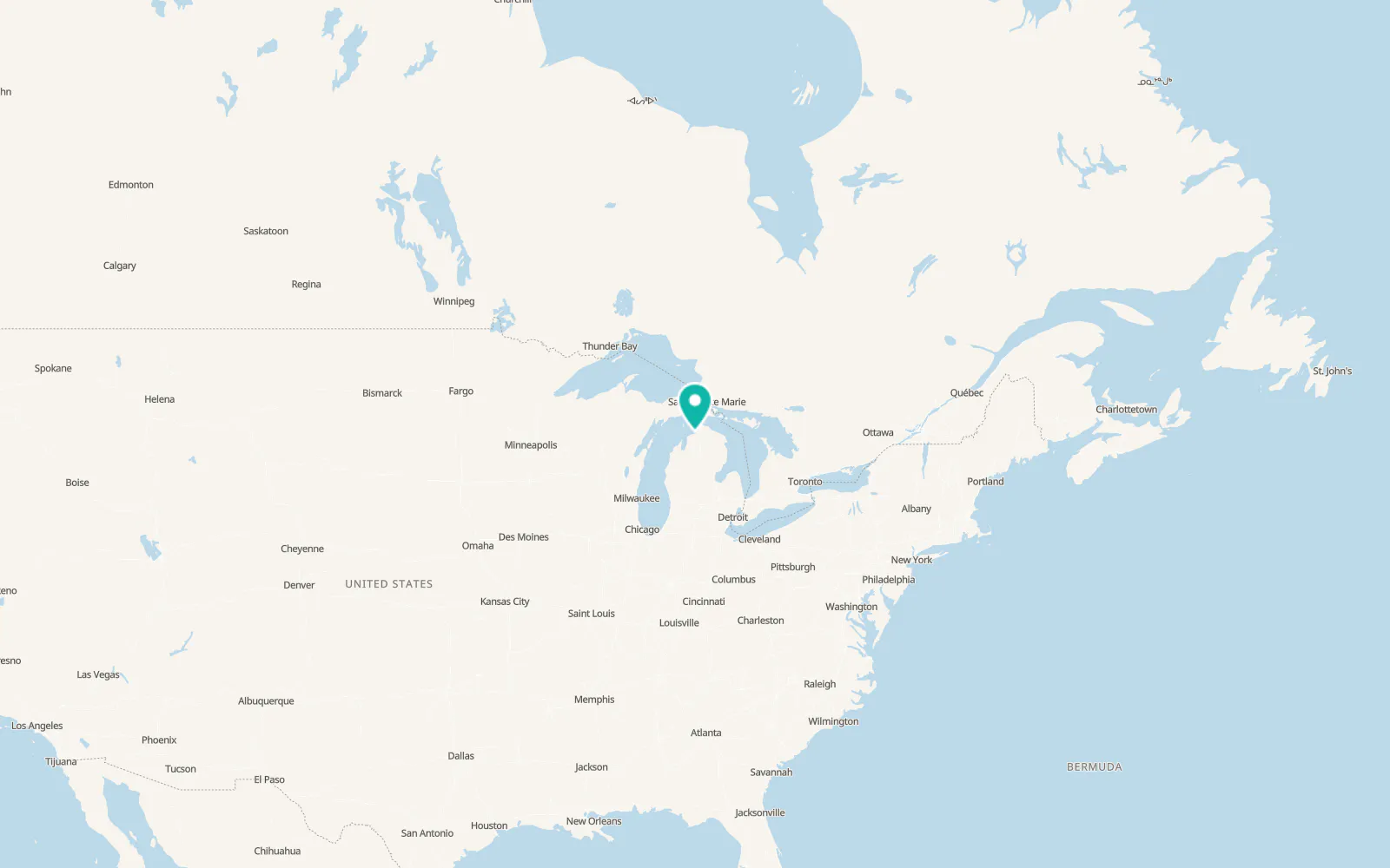 Map of Petoskey